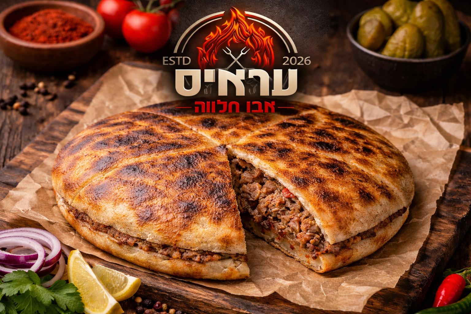 🥙פיתה שלמה עראייס