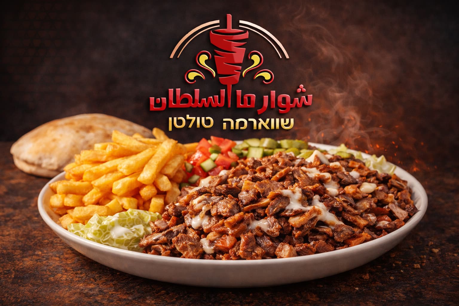 🍽️ صحن شاورما