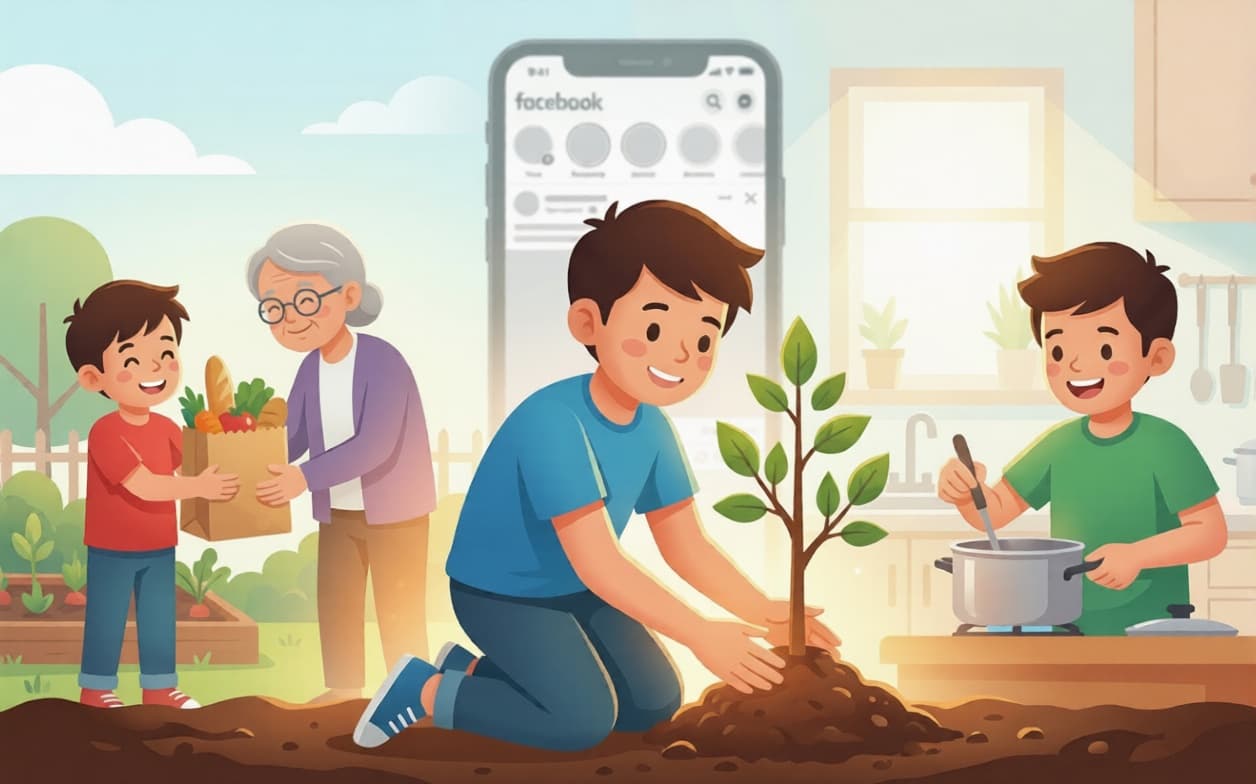 إنجاز حقيقي، بدل وقت الشاشة